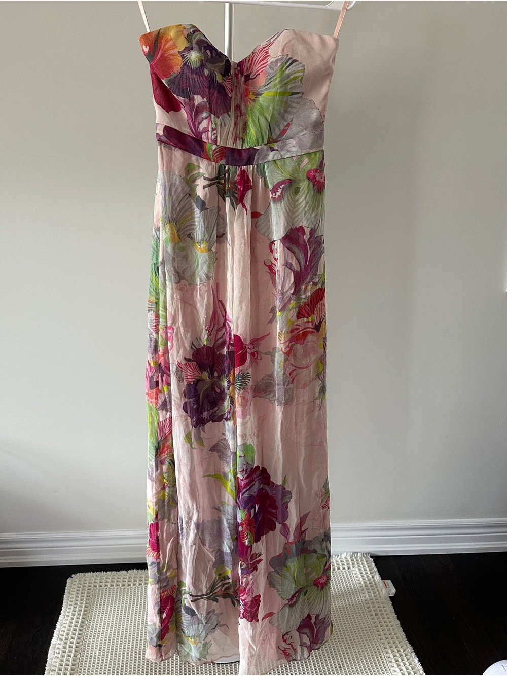 Ted Baker Gojji Treasured Orchid Print Maxi Dress